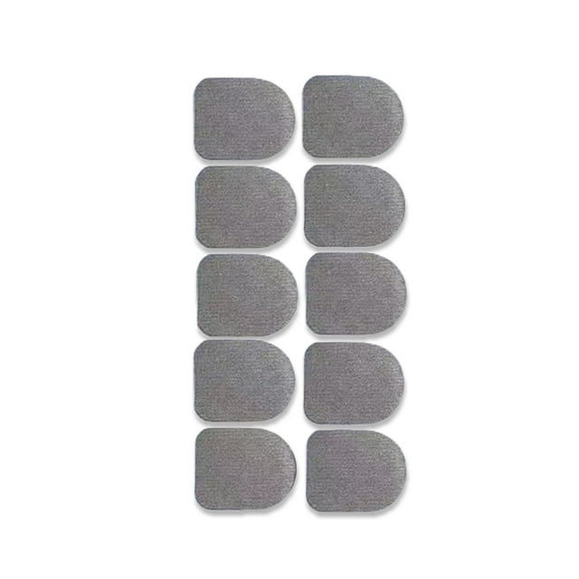 ZheElen 100PCS Game Stickers Anti-slip Gaming Sticker Carbon Fiber 18Pin Gamer Gray 1Set