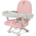 thumbnail image 1 of Silla alta elevadora para bebé YOLEO con altura ajustable Rosa, 1 of 8
