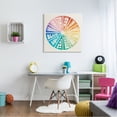 thumbnail image 5 of Stupell Industries Informative Hue Chart Rainbow Diagram Design Kids Painting Gallery-Wrapped Canvas Print Wall Art, 30 x 30, Design by Daphne Polselli, 5 of 5