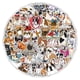 thumbnail image 2 of Paquete de stickers WLJIAO de bulldog en vinil, 100 piezas para laptop, 2 of 6
