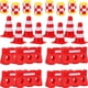 thumbnail image 2 of Mini conos de tráfico 36pcs mini cercas y cubos de tráfico de tráfico de juguetes de juguete juguetes de tráfico juguetes, 2 of 7