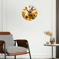 thumbnail image 3 of Battery Operated Analog Wall Clocks Non-Ticking Silent Modern Clock Decorative for Home,Office-Cute Pig In A Sunflower Field(14inch), 3 of 4