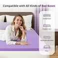 thumbnail image 6 of EGOHOME 3 inch Memory Foam Mattress Topper, Cooling Foam Pad with Lavender Gel, Twin XL, 6 of 9