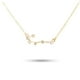 thumbnail image 5 of Qarigey Ins Zodiac Necklace Colgante de diamantes de imitación para Lover Festival Gifts Cancer gold cáncer de oro 5piezas, 5 of 6