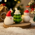 thumbnail image 5 of Christmas Candles, Handcrafted Santa Claus Candle, Long Lasting Soy Wax Holiday Decoration, Multicolor Scented Table Fireplace Ornaments Set, 5 of 6