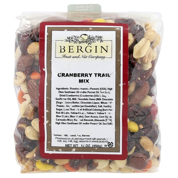 Bergin Fruit and Nut Company Cranberry Trail Mix, 16 oz (454 g)