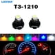 thumbnail image 2 of LEEWA 5 uds., DC12V T3 1210/3528 Chip 1LED, luz para panel de instrumentos de coche, bombillas LED de 7 colores, n.º CA4448, 2 of 4