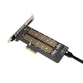 thumbnail image 4 of PCI-E X4 to M.2 NVME&NGFF Adapter Card SSD Converter Card Compatible with PCI-E X4/X8/X16 Support, 4 of 8