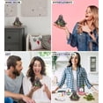 thumbnail image 3 of CoTa Global Sloth Snow Globe Decor - Beautiful Sparkling Pink Glitter Snow Globe with Sloth Figurine, Table Top Snow Globe Decor, Snow Globe with Sloth Animal Figurines for Kids and Adults- 45 mm, 3 of 5