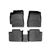 WeatherTech Custom Fit FloorLiners compatible with 2002-2006 Toyota Camry - 1st & 2nd Row, Black