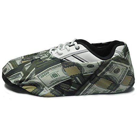bowlingball.com Premium Bowling Shoe Protector Covers (X-Large: Fits Mens Size 10-15, Money)