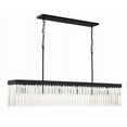 thumbnail image 4 of EMO-5407-BF Crystorama Lighting Emory - 6 Light Chandelier-23.75 Inches Tall and 49 Inches Wide-Black Forged Finish, 4 of 11