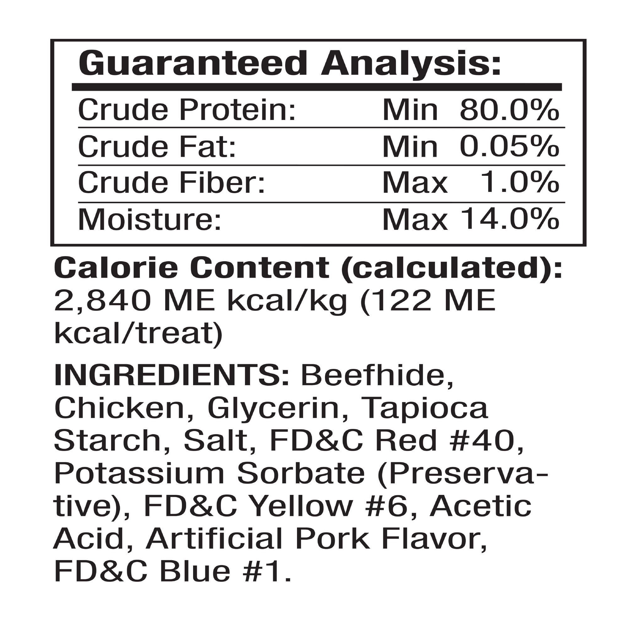 Good 'n' Fun Triple Flavor Rolls Dog Chews, 6 Treats