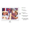 thumbnail image 2 of Tribute to Hawaiian Queen Liliuokalani (Ka Hoʻokupu iā Ka Mōʻī ʻO Liluʻuokalani) - From an Original Watercolor Painting by Janet Stewart - Fine Art Matte Paper Print (Unframed) 24x32in, 2 of 4