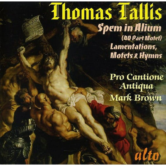 Pro Cantione Antiqua - Spem in Alium / Lamentations of Jeremiah / Motets - Music & Performance - CD