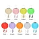 thumbnail image 4 of Lámpara Linterna solar LED de 12 pulgadas, impermeable, para colgar al aire libre, luz de globo (naranja) Ehuebsd Nuevos Originales, 4 of 8