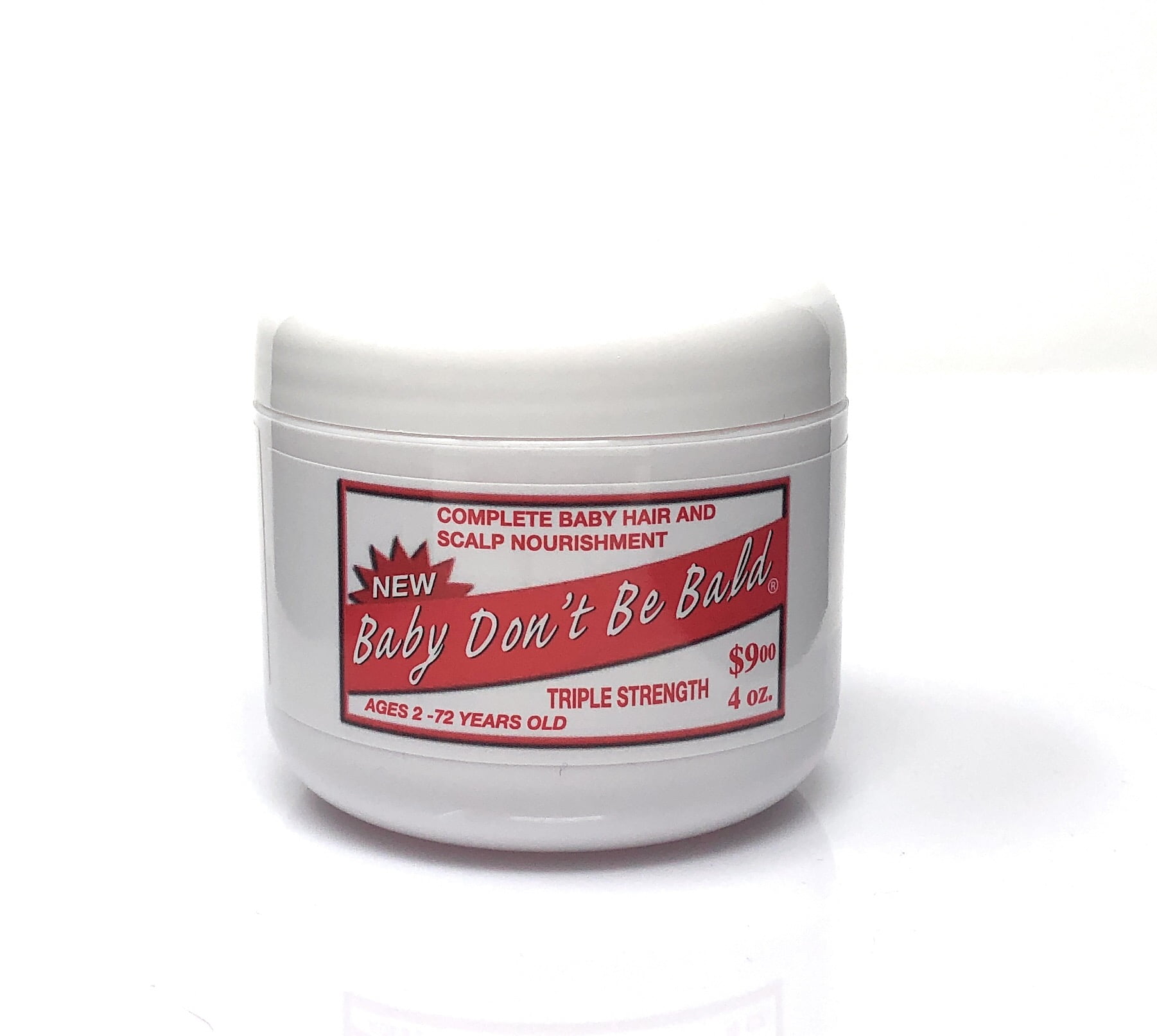 Baby Don't Be Bald Triple Strength Hair Grow 4 oz