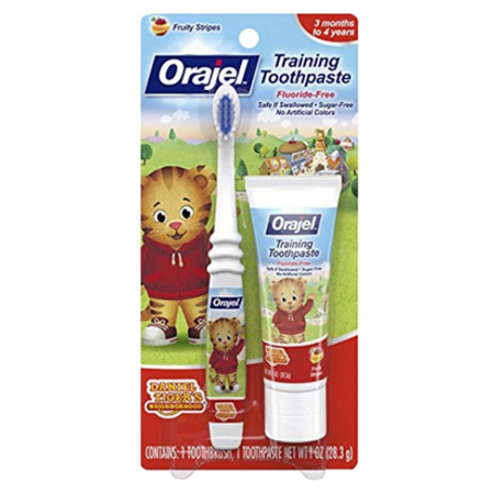 Orajel Training Toothpaste & Brush Thomas & Friends Tooty Fruity, 1.0