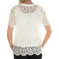 thumbnail image 2 of Tommy Hilfiger Lace T-Shirt Ivory XS, 2 of 2