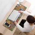 thumbnail image 3 of Adorn Your Desk: Cute, Small Size Mandala Mouse Pad - Non-Slip Rubber Base, Waterproof - Women's Favorite for Office (31.5x11.8 Inch), 3 of 7