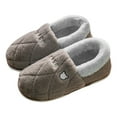 thumbnail image 3 of Puawkoer Winter Couples Men Warm Home Baotou Plush Soft Bottom Comfortable Solid Color Flat Cotton Mop, 3 of 6
