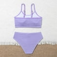 thumbnail image 5 of Yuanyu Girl Two-Piece Bikini Swimsuits Kids Tankini Bathing Suit Sport Swimwear, 5 of 5