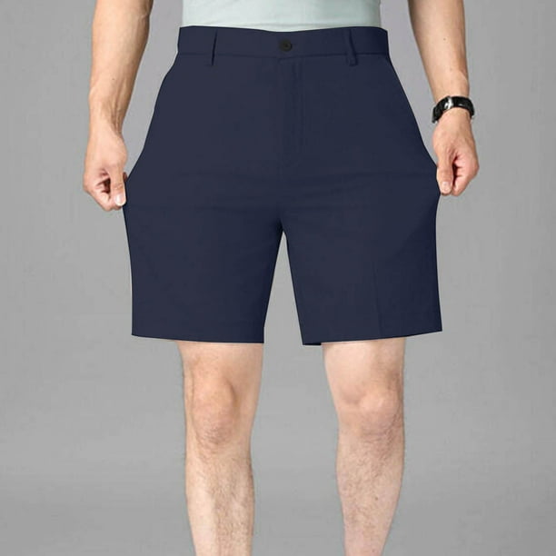pstuiky Pantalones cortos para hombre, Pantalones cortos cargo para hombre, multibolsillos, holgados, para playa y verano Pantalones cortos deportivos para hombre