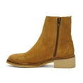 thumbnail image 4 of El Naturalista Women's Irati Block Heel Ankle Boot, Silk Suede \ Toffee,9.5 M US, 4 of 7