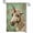 A, variant on XaaKee Small Garden Flags, Exhausted Expression Vintage Background Garden Flag, Double-Sided High-Quality White Linen Garden Flags, Weatherproof Yard Decoration, 12x18Inch
