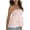 #396-Pink, variant on Warop Women's Summer Smocked Lace Embroidered Double-Layer Tube Top with Round Neck for Casual Daily Wear