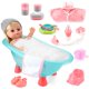 thumbnail image 1 of Set de baño para muñecas SUKIPIN con bañera para niñas de 3 a 5 años, 1 of 6