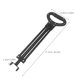 thumbnail image 2 of FOMIYES Mango Telescópico Negro Plegable Con Agarre Ergonómico Y Resistente Para Camping, 2 of 8
