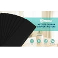 thumbnail image 3 of 20Pack Activated Carbon Air Vent Filters For Home Vent Filters Registe 4"X12", 3 of 6