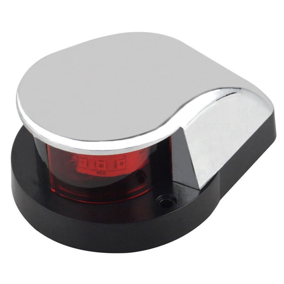 12V LED Boat Navigation Bow Light Red Green Marine Running Light IP67 Waterproof 2NM 225 Degree Stainless Steel for Pontoon Yacht Fishing Speed Boat