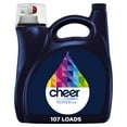 thumbnail image 2 of (4 pack) Cheer Liquid Laundry Detergent, HE Compatible, 154 fl oz, 107 Loads, 2 of 10