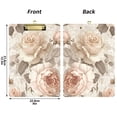 thumbnail image 5 of FORMRS Acrylic Clipboard with Low Profile Clip Standard A4 Letter Size, 12.5" x 9", Lace and Floral, 5 of 8