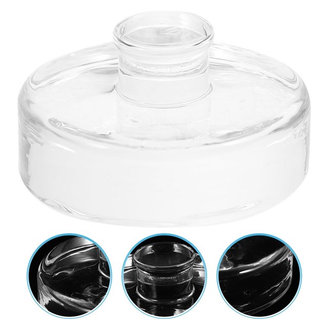 HLONK Pots Mason en Verre Lourds de 8 oz avec Couvercles de Fermentation et Poignées