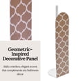 thumbnail image 6 of Evideco French Home Goods Escal Brown Moroccan Toilet Paper Holders 4 Count, 6 of 7