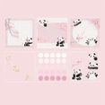 thumbnail image 3 of 90 Sheets Memo Paper Smooth Writing Decorative Cute Panda Pattern Note Paper Note Pads for Student Memos Reminders, 3 of 3