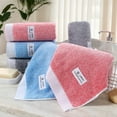 thumbnail image 4 of REGALWOVEN Solid Hand Towels, Soft Absorbent Decorative Hand Towel Set for Bath, Kitchen 13 x 29 Inch Pink 2-Piece, 4 of 4