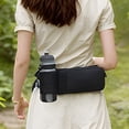 thumbnail image 3 of Riñonera deportiva impermeable, bolsa de agua portátil, diseño de acceso rápido, material de algodón duradero, para fitness, senderismo, running, resistente al agua, equipo de viaje, correas, 3 of 5