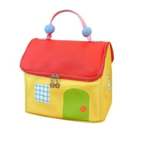 xaoyunyn Quilted House Style Makeup Bag for Women Soft Fabric,Large Capacity,Versatile Travel Organizer for Cosmetics and Toiletries,Gift