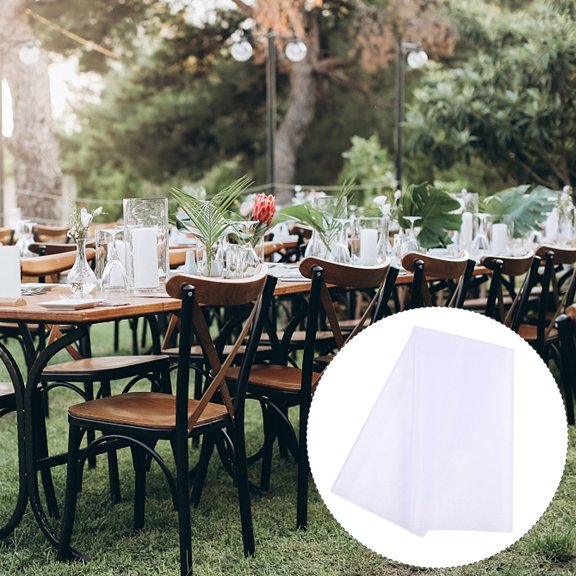 Raindrops  Organza Fabric Curtain Backdrop Wedding Decor Drapes Bride Banquet White