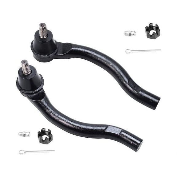 Outer Tie Rod End Set - Compatible with 2006 - 2011 Honda Civic 2007 2008 2009 2010