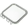 thumbnail image 3 of MLINS  Shaving Mirror for Shower Vanity Mirrors Small Suction Wall Silver, 3 of 8