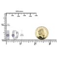 thumbnail image 6 of TANGPOET Small Hoop Earrings for Men Huggie Hoop Piercing Earrings for Men, 6 of 6