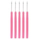 thumbnail image 1 of Extensión de cabello de plástico, gancho de ganchillo, herramientas para el cabello, gancho para tirar, aguja para trenzar el cabello, color rojo rosa, 1 of 8