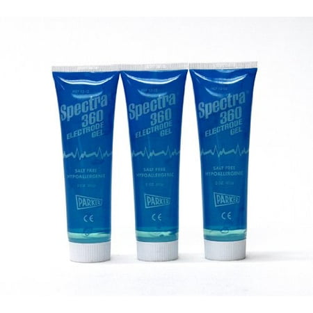 Spectra 360 Electrode Gel - Parker Laboratories - 60g (2oz) Tube - (Pack of 3)