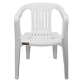 thumbnail image 1 of Silla Plástica Duna Apilable Blanca, 1 of 4