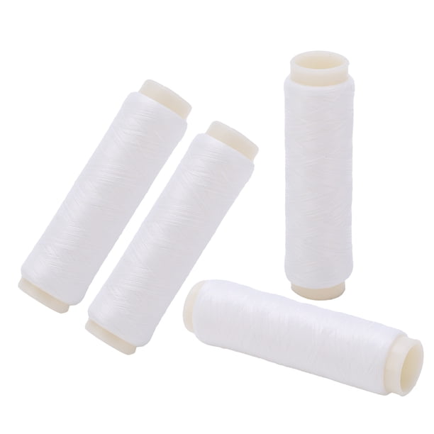 Rodillos De Hilo De Pescar De 4 Uds, Hilo De Goma De Pesca De Nailon Transparente, Accesorios De Líneas De Pesca De Alta Elasticidad
